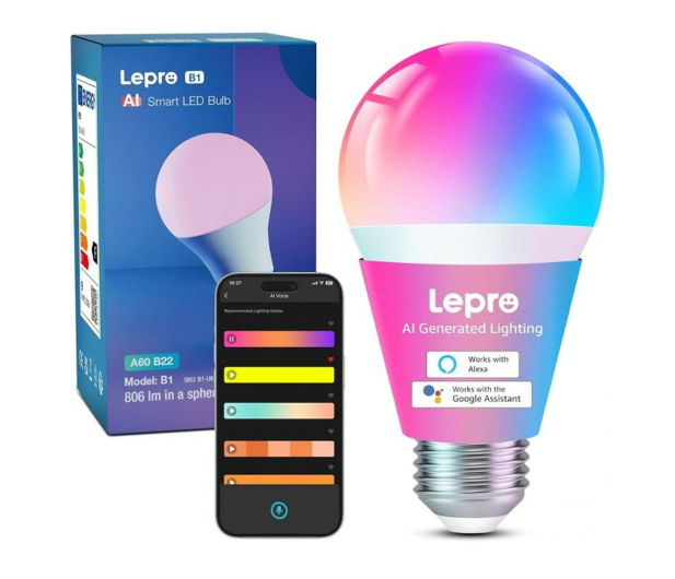 Lepro Lepro B1 AI Smart Bulb E27 - inteligenta żarówka E27 - 1369941 - zdjęcie